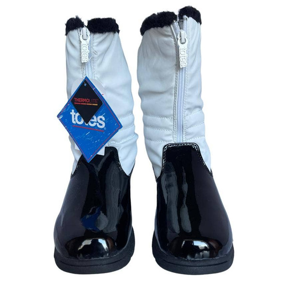 💎✨SALE✨💎Totes Kids VANESSA White Boots size 6 for big girls - Picture 4 of 8